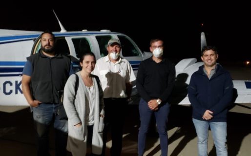 Con ayuda de una Pyme de la región, llegaron los médicos del Malbrán que habilitarán el testeo de Coronavirus