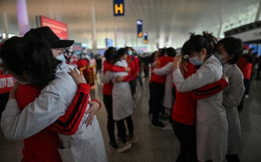 La ciudad china de Wuhan regresó a la vida