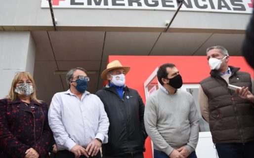 Arcioni dijo que seguirá cuidando el salario de los trabajadores