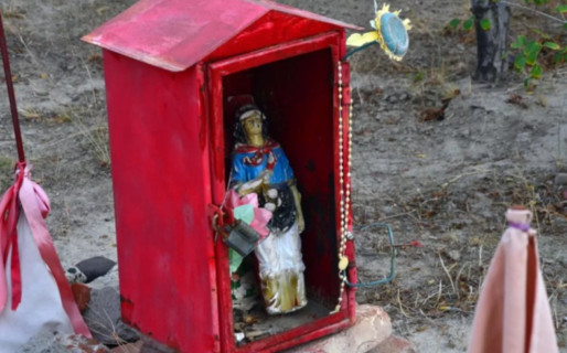 Comodoro: Le robaron los cigarrillos al «Gauchito Gil»