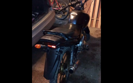 Recuperan en Km. 8 motocicleta robada a comienzos de semana