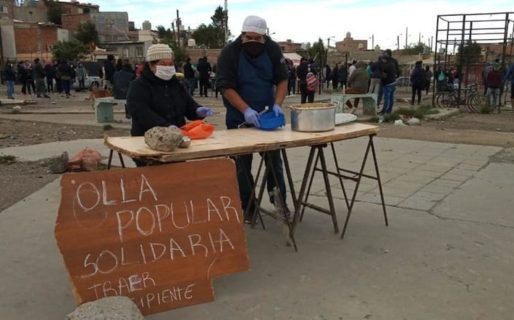 Olla popular en «La Saladita»