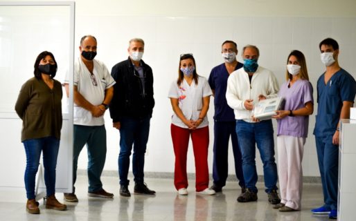 El Aeroclub donó equipamiento a la terapia intensiva del Hospital Regional