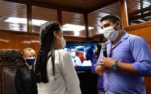 Celebraron el primer casamiento online de Argentina, fue en Córdoba y lo siguieron desde sus casas