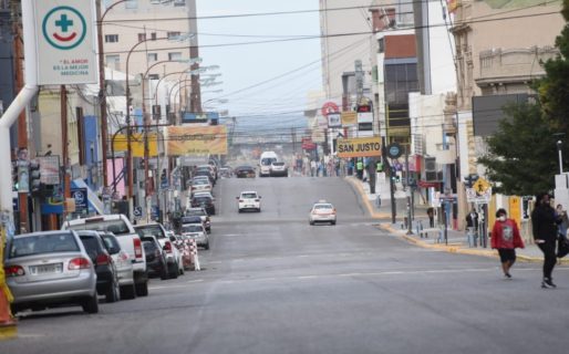 Los chubutenses se movilizan un 47,5% menos que un día normal
