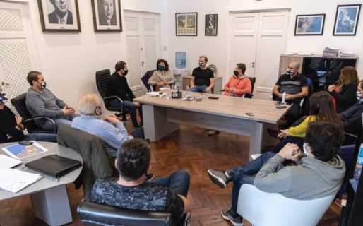 Luque recibió a los concejales del Frente de Todos