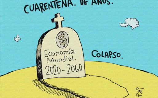 Con o sin cuarentena, la economía se cae