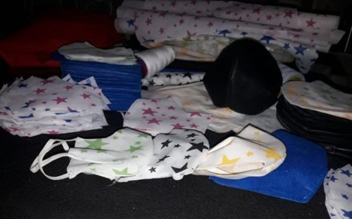 Vecinos de Fracción 14 y 15 confeccionarán 300 tapabocas para entregar gratuitamente