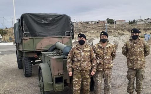 El Ejército sirvió chocolate caliente en barrios de la zona norte