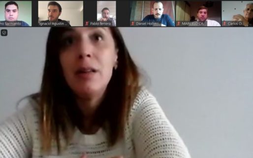 María Eugenia Vidal conversó vía Zoom con vecinos chubutenses