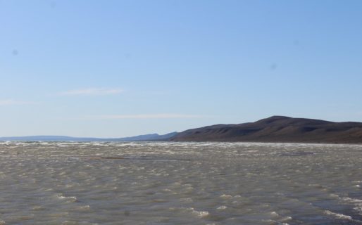 Preocupa la baja en el caudal de agua del Lago Musters