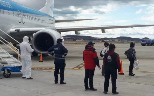 El domingo arriba un vuelo con varados oriundos de Comodoro