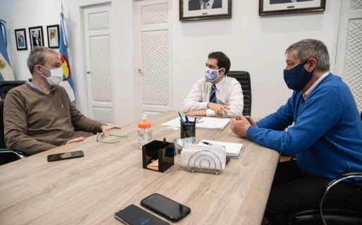 Luque se reunió con Puratich en Comodoro