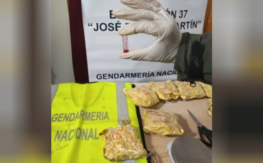 Viajaba hacia Comodoro en un auto con 963 gramos de marihuana