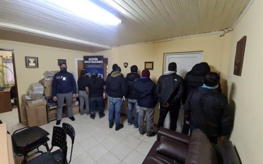 Nueve detenidos en el megaoperativo «Rebeldes con Causa»