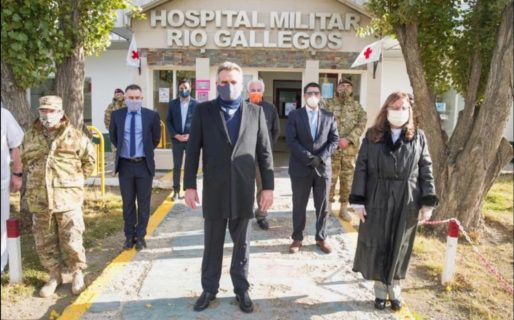Rossi y Arcioni en Comodoro supervisarán el accionar de las Fuerzas Armadas ante el covid-19