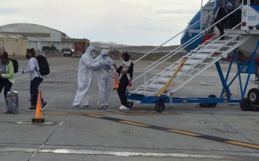 En Comodoro hay 623 viajeros cumpliendo con el aislamiento social obligatorio