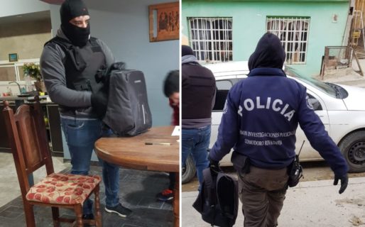 Allanan vivienda de una estafadora con múltiples antecedentes