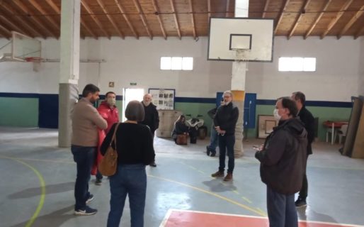 Igon sigue de campaña en la cordillera