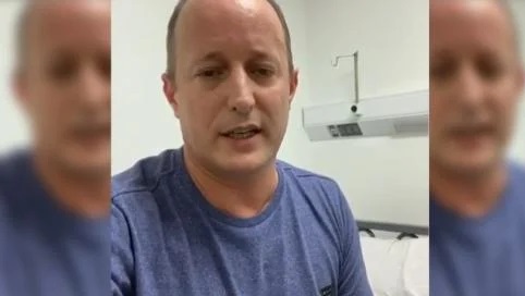 Martín Insaurralde recibió la primera transfusión de plasma de pacientes recuperados