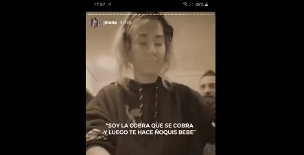 La cargada de Osvaldo a Jimena Barón: «Soy la cobra que se cobra y luego te hace ñoquis bebe»