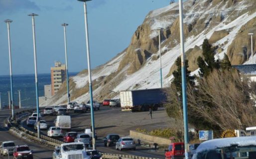 Cese de alerta por lluvias para Comodoro, pero caería algo de nieve