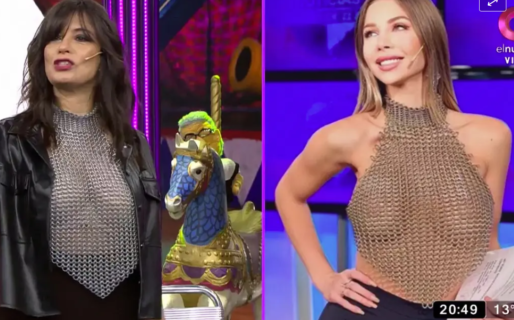 Edith Hermida condujo Bendita con el top transparente del escándalo