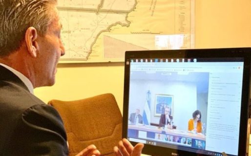 Arcioni destacó los avances sanitarios de Chubut ante la pandemia