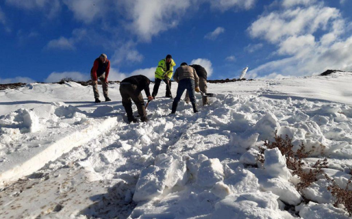 Cushamen: se reprogramó el operativo rescate a vecinos aislados por la nieve