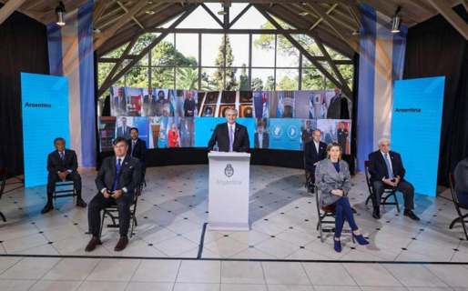Alberto Fernández encabeza el acto por el Día de la Independencia