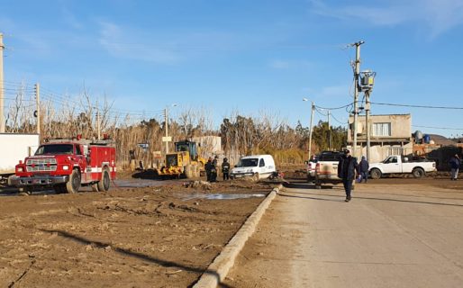 Se produjo una gran pérdida de gas en la Avenida Chile
