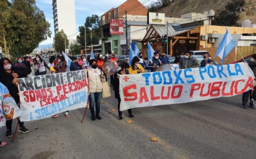 Paro de los trabajadores de Salud