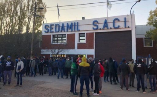 Sedamil se va de Trelew tras 45 años y los trabajadores levantarán hoy el acampe