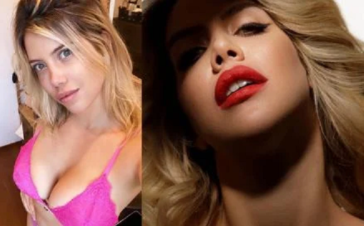 Wanda Nara mostró que su microbikini es en realidad un conjunto de ropa interior