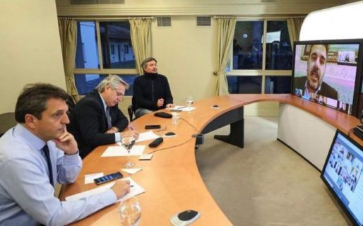 Alberto mantiene una reunión con legisladores de Juntos por el Cambio