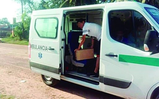 Usaron una ambulancia para llevarle fernet y gaseosas al hijo del intendente