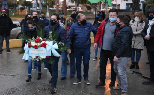 Linares y Luque participaron de acto homenaje a Evita