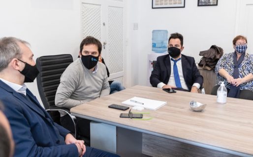 Luque evaluó la situación de Comodoro con autoridades nacionales de Salud