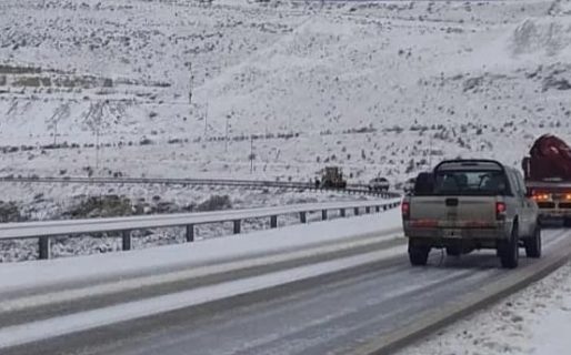 Preocupa la nieve en las rutas que conducen a yacimientos petroleros