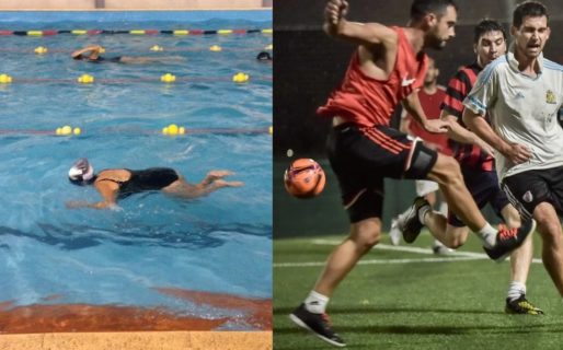 Volvieron las piletas en una semana clave para el fútbol 5