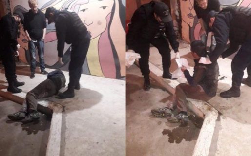Policías de la Seccional Primera ayudaron a un anciano en situación de calle