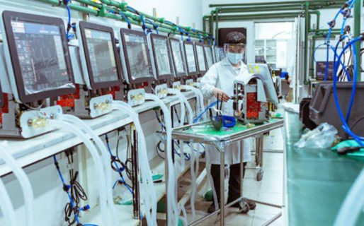 Tierra del Fuego produjo los primeros mil respiradores artificiales