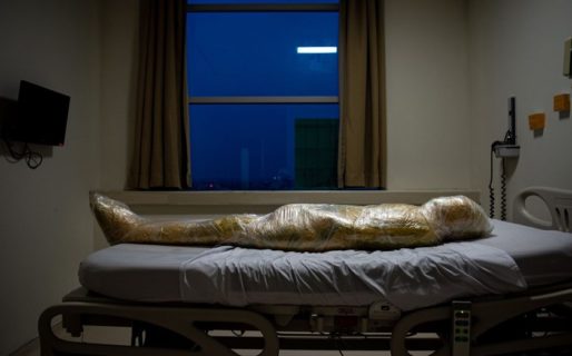 La escalofriante foto del National Geographic sobre una víctima de coronavirus