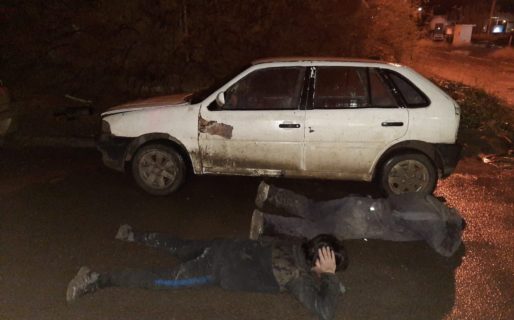 Detienen a sujetos que robaban cobre en la ex Guilford de Km.8