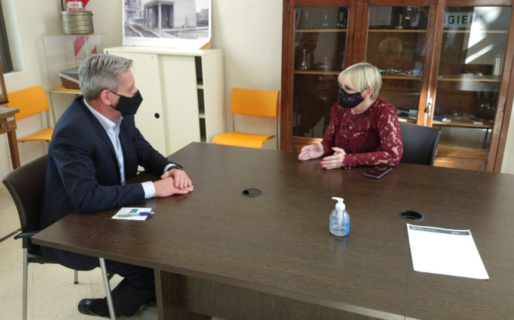 El Gobernador se reunió con autoridades y científicos del Instituto Malbrán