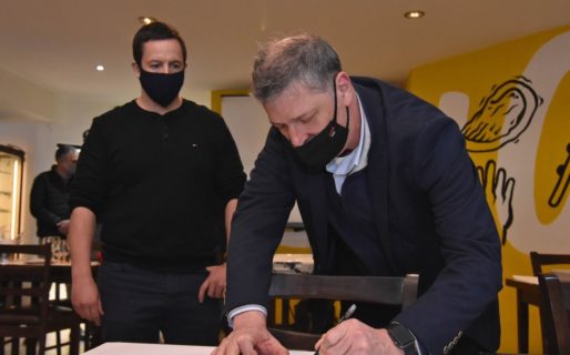 Banco del Chubut firmó convenio con  la Flota Amarilla para financiar al sector