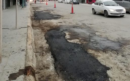 “El bacheo en el centro es un arreglo preventivo”
