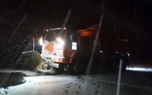 Piden precaución en las rutas por nevadas