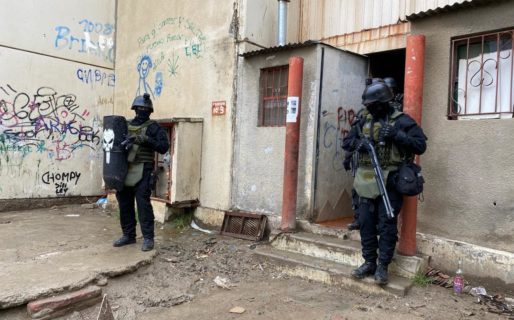 Massoni encabeza un amplio operativo en el barrio 30 de Octubre