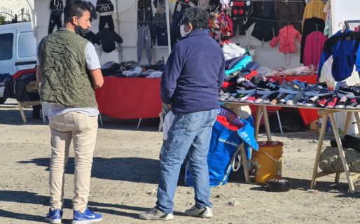 Feriantes de La Saladita quieren “trabajar para la comunidad”